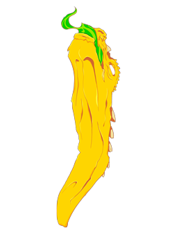 illustration kaiju Doom